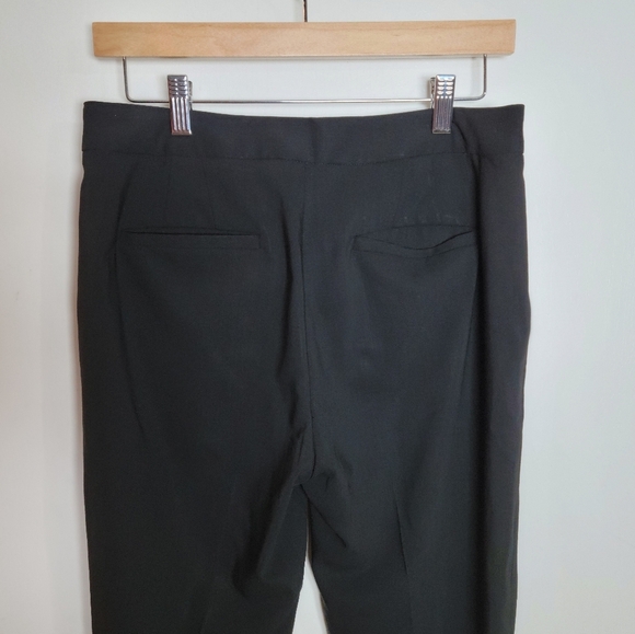 Everlane 100% Wool Black Tapered Dress Pants High Rise Minimalist Size 2 - Picture 8 of 8